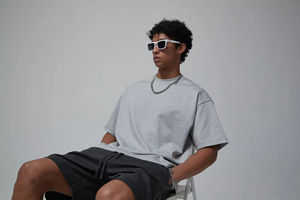 Camiseta Extra Grande 100% Algodón, 385 g/m², para Impresión Personalizada, de Alta Calidad, Unisex, para Verano - Product Image 2