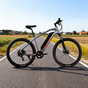 Personalización 48V/12AH Batería de litio <span class=keywords><strong>27</strong></span>,5 "Fat Tire <span class=keywords><strong>E</strong></span>-Bike Mountain Ebike Freno de disco Bicicleta eléctrica 7Speed AWD Dirt <span class=keywords><strong>E</strong></span>-Bike - Product Image 1