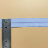 Bande élastique pliable en spandex/nylon douce, pelucheuse ou lisse, à motif chevrons, personnalisable en gros pour la couture de vêtements