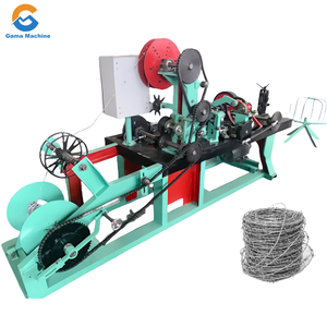 Automatische Dubbelstrengs Prikkeldraad Maken Machine Eenvoudig Te Bedienen Met Plc Componenten Fabriek Prijs Nagel Maken Machines - Product Image 3