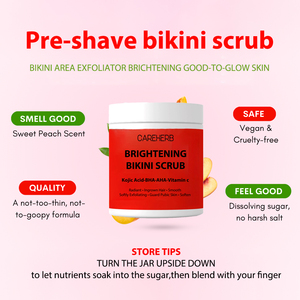 <span class=keywords><strong>Gommage</strong></span> corporel éclaircissant et blanchissant à l'acide kojique, vitamine C, AHA et BHA pour les aisselles, l'intérieur des cuisses, la zone <span class=keywords><strong>intime</strong></span> et le maillot de bain - Product Image 6