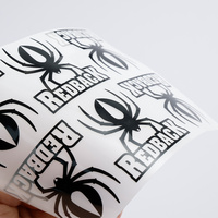 Service OEM de logo personnalisé acceptable, accessoires vestimentaires, patchs de luxe en PVC Spider Punk