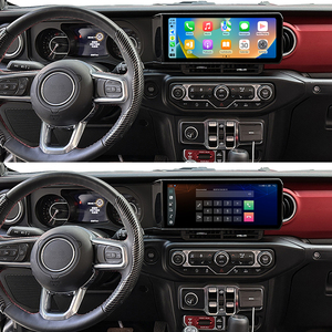 12,3 pulgadas para Jeep Wrangler 2010-2017 JL 2018-2021 navegación GPS Auto inalámbrico Carplay Auto Multimedia REPRODUCTOR DE Radio Unidad Principal - Product Image 6