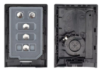 Clé de voiture de remplacement pour Cadillac, télécommande 315 MHz ASK PCF7952A HITAG2 46 CHIP FCCID M3N5WY7777A, compatible CTS STS 267F-5WY7777A