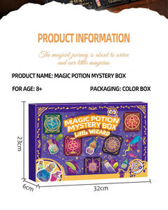 תיבת שיקוי קסם עיוור עבודת יד צעצועים חינוכית - Product Image 6