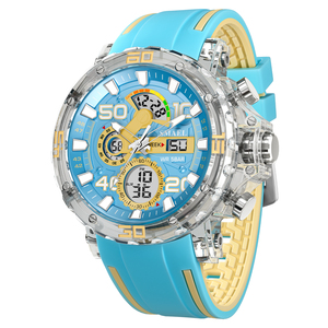 SMAEL Nuovo Arrivo Orologio da Uomo <span class=keywords><strong>Orologi</strong></span> al Quarzo 8136 <span class=keywords><strong>Orologi</strong></span> <span class=keywords><strong>Digitali</strong></span> Impermeabili Orologio Analogico - Product Image 4