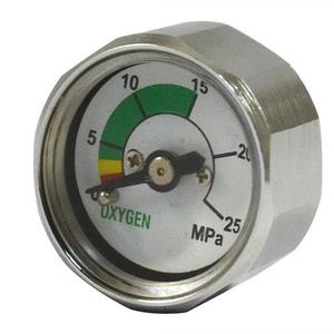 Лидер продаж, миниатюрные латунные хромированные мини-манометр 25 мм по индивидуальному заказу - Product Image 1