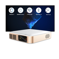 Mini Smart Android 13,0 DLP Proyector Pocket Travel Home Theater Inalámbrico 4K Video Full HD Proyector Smart TV Proyector