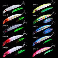Leurre de pêche artificiel rigide FJORD coulant plus épais, type bâton, 98mm 18g, leurres Pencil Popper, accessoires de pêche, leurre Pencil