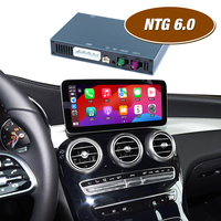 NTG6.0 Reproductor Multimedia Inalámbrico Portátil Apple CarPlay Android Auto para Mercedes Benz GLC X253 C253 2020-2022, Caja Decodificadora que Conserva la Cámara de Fábrica