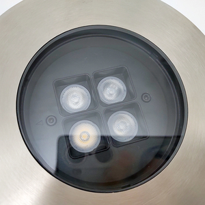 Vente en gros de lampes LED enterrées en acier inoxydable blancs, étanches IP67, pour <span class=keywords><strong>aménagement</strong></span> paysager extérieur, commande automatique/à distance/application, garantie de 2 ans - Product Image 2