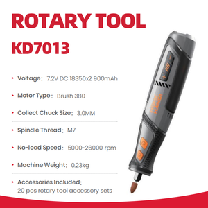 <span class=keywords><strong>Outil</strong></span> rotatif sans fil KD7013, <span class=keywords><strong>style</strong></span> <span class=keywords><strong>Dremel</strong></span>, mini-meuleuse électrique pour le meulage, le polissage, le ponçage, le bricolage artisanal - Product Image 6