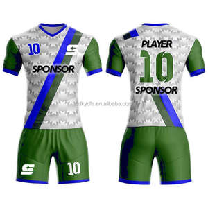 Conjunto de fútbol auténtico, ropa de competición de entrenamiento de manga corta, Jersey personalizado creativo, nuevo conjunto de fútbol - Product Image 6