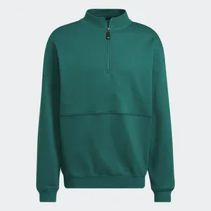 AMW 2022 Custom Golf Pullover Sweater Men's Club Raglan Sleeve 1/4 Zip Pullover Fleece Top Without Pockets Knitted Sweatshirt