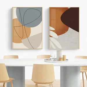 Moderna linea geometrica astratta <span class=keywords><strong>poster</strong></span> di arte della parete e stampe di pittura per soggiorno e <span class=keywords><strong>camera</strong></span> <span class=keywords><strong>da</strong></span> <span class=keywords><strong>letto</strong></span> decorazione interna della casa - Product Image 5