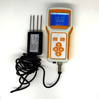 Testeur de sol haute précision 8-en-1 avec écran LCD et enregistreur de données pour l'analyse de l'EC, du pH, du NPK, de l'humidité, de la température et de la salinité du sol