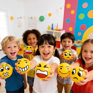 New Yellow PU Material Eco-friendly Elastic Decompression Vent Children's Promotional Toy for Boys and Girls <strong>Small</strong> <strong>Gift</strong> Bouncy - Product Image 2
