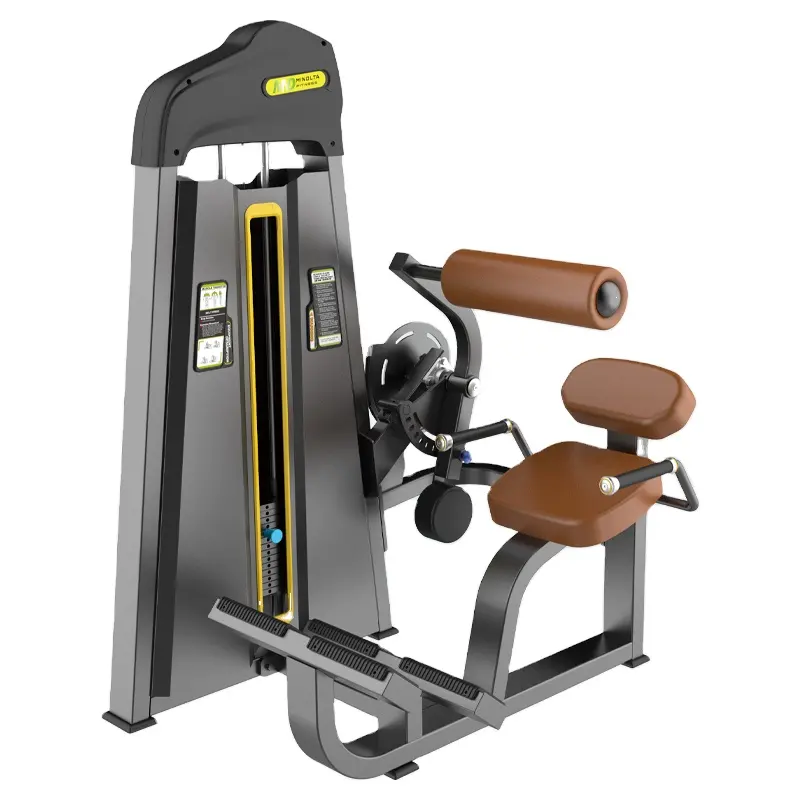 MND mesin latihan kekuatan Gym, peralatan kebugaran kembali ekstensi pinggang