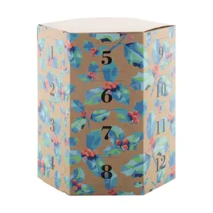 Calendario dell'Avvento in Carta Kraft Personalizzato per Merchandising - Product Image 1