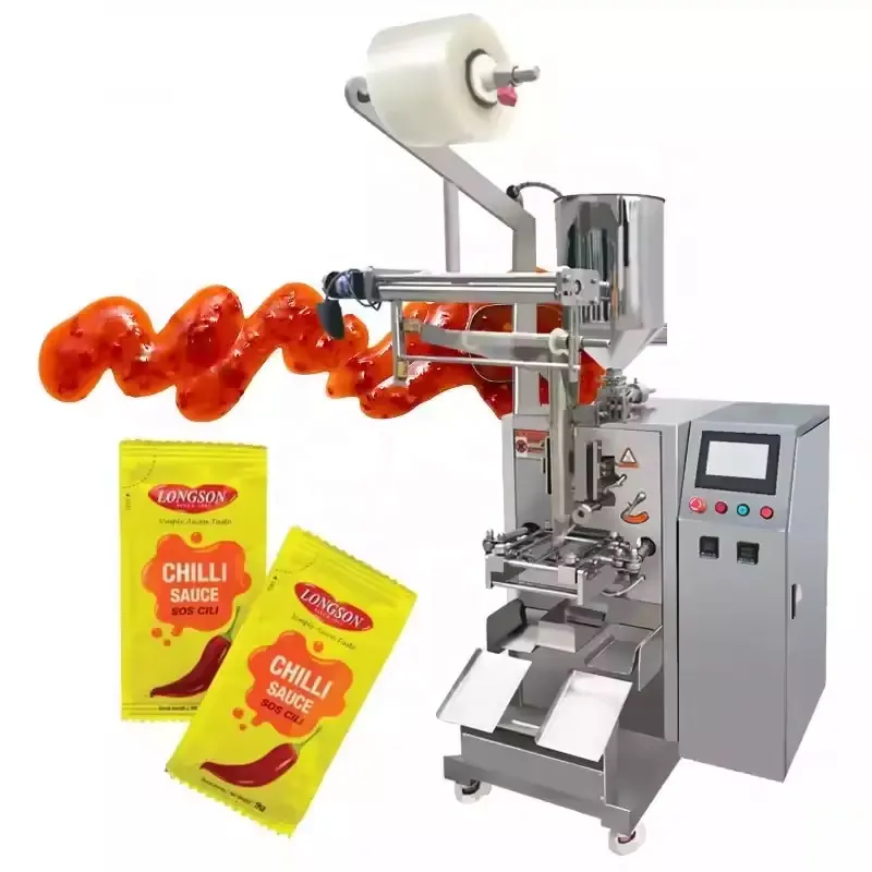 Multi Function peanut butter Packing Pillow Horizontal Form Fill Seal For Small Business Automatic Packaging Machine