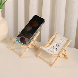 Soporte de Madera Creativo Hecho a Mano con Diseño de Animales para Teléfono, Soporte Plegable Universal para Decoración de Escritorio, Regalo - Product Image 4