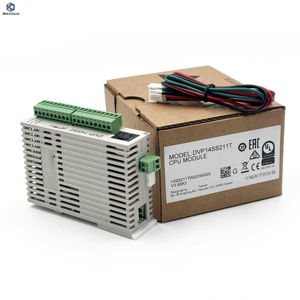 คอนโทรลเลอร์ลอจิกแบบตั้งโปรแกรมได้รุ่นดั้งเดิม PLC DVP14SS211T DVP14SS211R DVP12SA211T DVP12SA211R DVP12SE11T โมดูล I/O 14 จุดสำหรับ I - Product Image 1