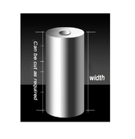 Film polyester métallisé en aluminium de 12 microns