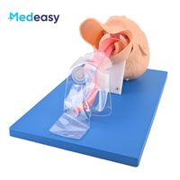 Medeasy - Modelo Avanzado de Entrenamiento de Intubación Traqueal Pediátrica, Simulador de Intubación de Vías Respiratorias, Maniquí para Práctica Médica