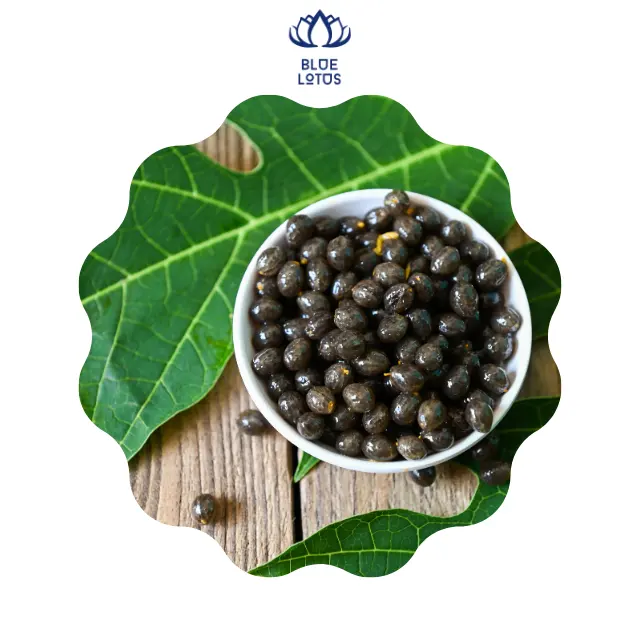 Dried Black Papaya Seeds With Many Potential Benefits From Blue Lotus Vietnam Ms. Hani +84 767 550 132