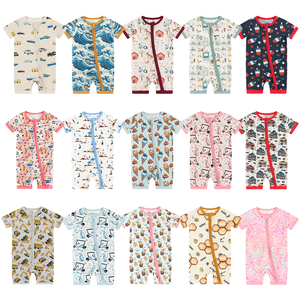 Ropa de Bebé y Niño de Bambú Personalizada al por Mayor, Estilo Boho, Unisex, Ropa de Lujo Coreana para Bebés Niñas y Niños de 1 a 2 Años - Product Image 1
