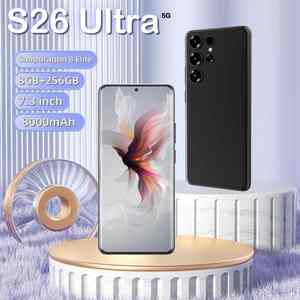 Smartphone S26 Ultra 8GB + 256GB déverrouillé double carte 7.3 pouces écran téléphones mobiles prix d'usine Utile très <span class=keywords><strong>bon</strong></span> marché - Product Image 2