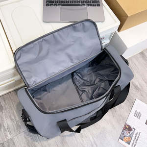 Sac de voyage unisexe personnalisé de grande capacité, sac de sport imperméable, sac à main avec compartiment pour chaussures, compagnon de voyage élégant - Product Image 3