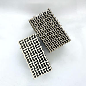 Placa de cerámica multicapa Placa de acumulador de calor de filtro de cerámica combinada para Rto industrial - Product Image 5