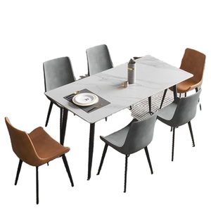 <span class=keywords><strong>Table</strong></span> et chaises de <span class=keywords><strong>salle</strong></span> à <span class=keywords><strong>manger</strong></span> extensibles en bois massif style farmhouse, best-seller, meubles pour la maison - Product Image 1