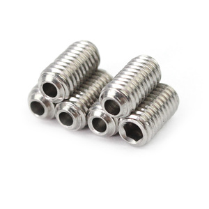 <span class=keywords><strong>Vis</strong></span> M6 sous vide ventilée personnalisée 316 <span class=keywords><strong>vis</strong></span> de réglage à pointe en coupe ventilée <span class=keywords><strong>vis</strong></span> à <span class=keywords><strong>tête</strong></span> <span class=keywords><strong>hexagonale</strong></span> <span class=keywords><strong>creuse</strong></span> de Chine - Product Image 1