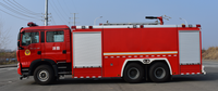 Camion-citerne à eau Sinotruk Howo de 18 tonnes ; Grand camion de pompiers de secours à double essieu arrière disponible sur commande
