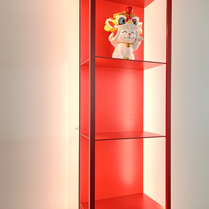 Étagère murale pour poupées, livres suspendus, Style tendance, présentoir avec lumière Led pour le salon, en stock, <span class=keywords><strong>2021</strong></span> - Product Image 5