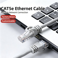 Câble LAN Cat5e UTP Gigabit RJ45 0,25-100M pour Projets de Construction et Maisons Intelligentes – Choix CU/CCA – Vente en Gros