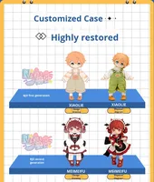 Boîte aveugle en PVC personnalisée poupée ornements en résine mignons à la mode figurines BJD cadeaux créatifs pour les amis de la source d'animation japonaise