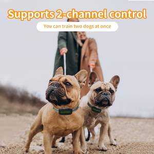 <span class=keywords><strong>Collar</strong></span> de Adiestramiento Eléctrico para Perros, Control Remoto Walkie Talkie, Control Automático de Ladridos, Funciones de Vibración y Descarga, Recargable, Impermeable IPX7 - Product Image 5