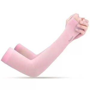 1 Paio di Manicotti Traspiranti e Anti-Sudore per Ciclismo da <span class=keywords><strong>Donna</strong></span>, Protezione UV per Corsa, Manicotti con Perline - Product Image 6