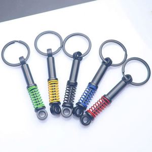 Car Auto Tuning Parts KeyChain Shock Absorber <b>Key</b> <b>Rings</b> Spring Shock Absorber Car Parts <b>Accessories</b> Metal <b>Key</b> Chains - Product Image 3