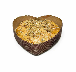 Stampi per Panettone a Forma <span class=keywords><strong>di</strong></span> Cuore in Carta Kraft Ondulata, Resistenti al Grasso, per Panetterie, Vendita all'<span class=keywords><strong>Ingrosso</strong></span> - Product Image 4