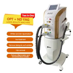 2024 New 2 In 1 Skin Care And Hair Removal Machine Nd Yag Laser Hair Removal Machine Skin Tightening For Wellness Centers