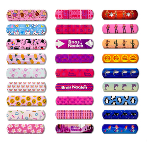 Vendajes Adhesivos de Grado Médico con Dibujos Animados para Niños, Certificados de Seguridad, Impermeables, Transpirables, Coloridos y Lindos, para Primeros Auxilios - Product Image 2