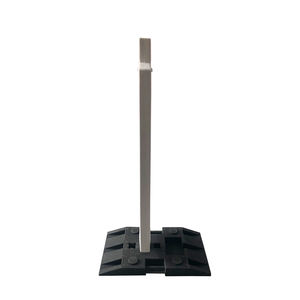 لوحة تحديد المسار العمودية عالية السرعة للمرور، فيلم عاكس أحمر وأبيض، لوحة تحذير بلاستيكية للسلامة على الطرق - Product Image 2