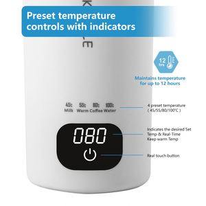 450ml Digital Portable Kettle Travel Electric Mini Thermos Fast Water Boiler Bottle Type C Keep Warm Heating Water Bottle - Product Image 3