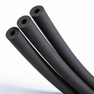 Aislamiento para Conductos, Espuma de Goma NBR PVC, Tubería de Espuma de Goma Flexible Térmica para Diseño Moderno Anticongelante - Product Image 1