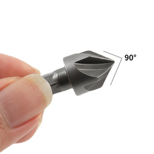 ดร. ดอกสว่านเจาะรูขนาดใหญ่ 12.5 มม. แบบห้าใบมีด 90 องศา สำหรับงานไม้ - Product Image 1