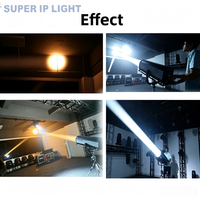 Luz de Seguimiento LED de 1000W 3 ° -7 °   Iluminación LED Zoom de Alta CRI Ra93 DMX512 RDM para Escenarios, Luces con Efecto DJ para Bodas, Teatro y Espectáculos